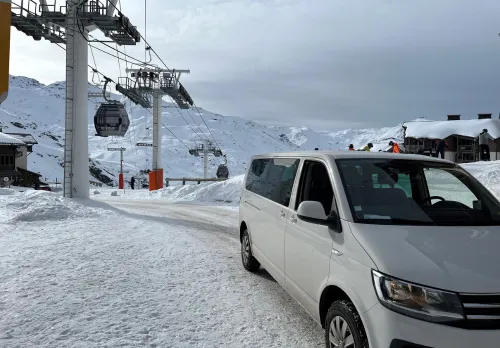 station de ski transport taxi aix les bains