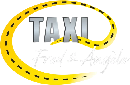 logo taxi aix les bains fred et angele